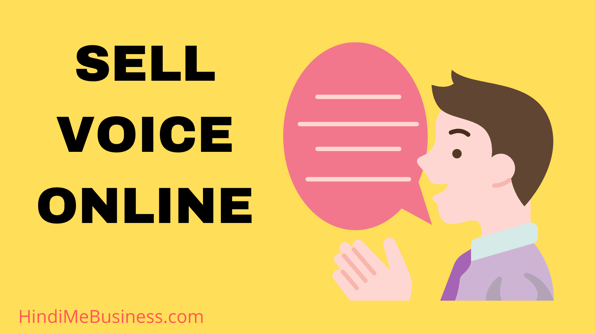 sell voice online